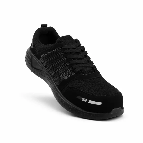 Tenis industrial modelo Elite negro marca Barracuda