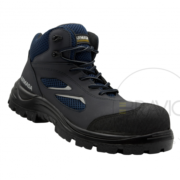 Calzado industrial modelo XR50 Azul marca Armada