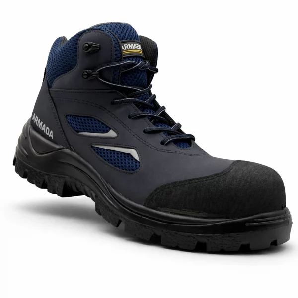 Calzado industrial modelo XR50 Azul marca Armada