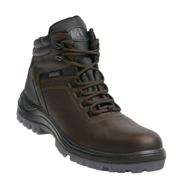Calzado industrial modelo 5024 café marca Armada