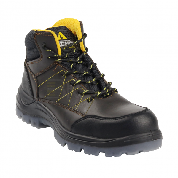 Calzado industrial modelo 5016 Café marca Armada