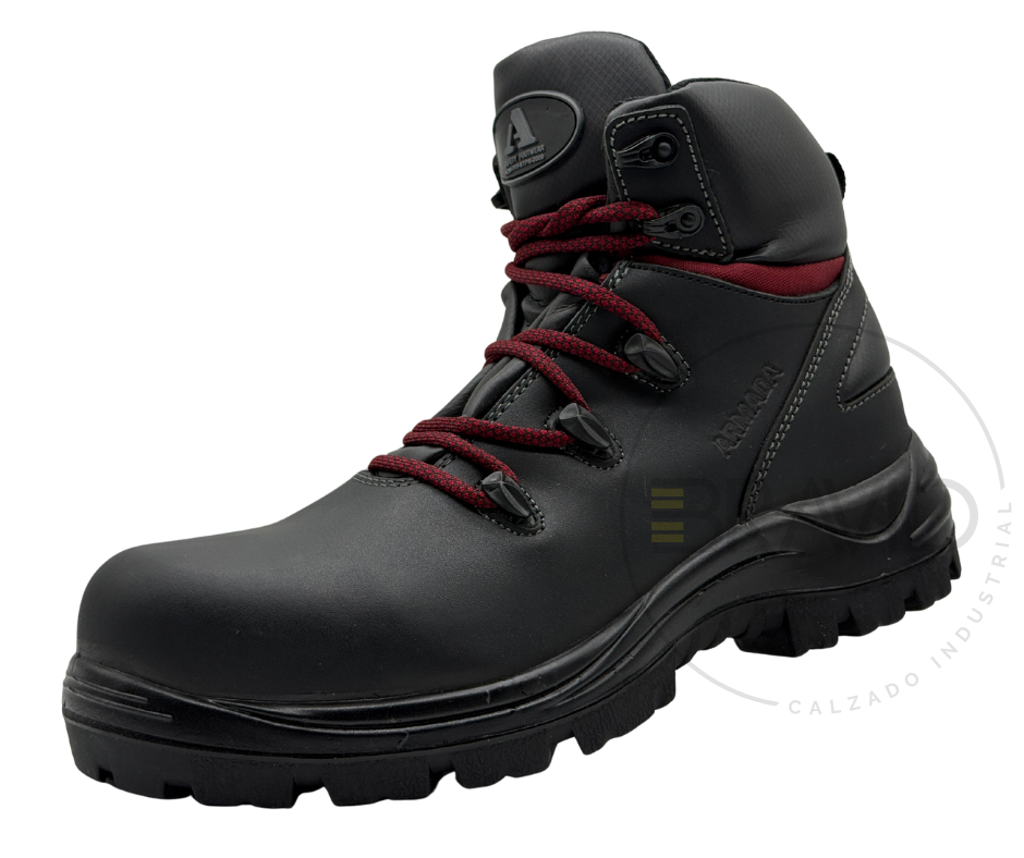 Calzado industrial modelo 5025 negro marca Armada - Image 4