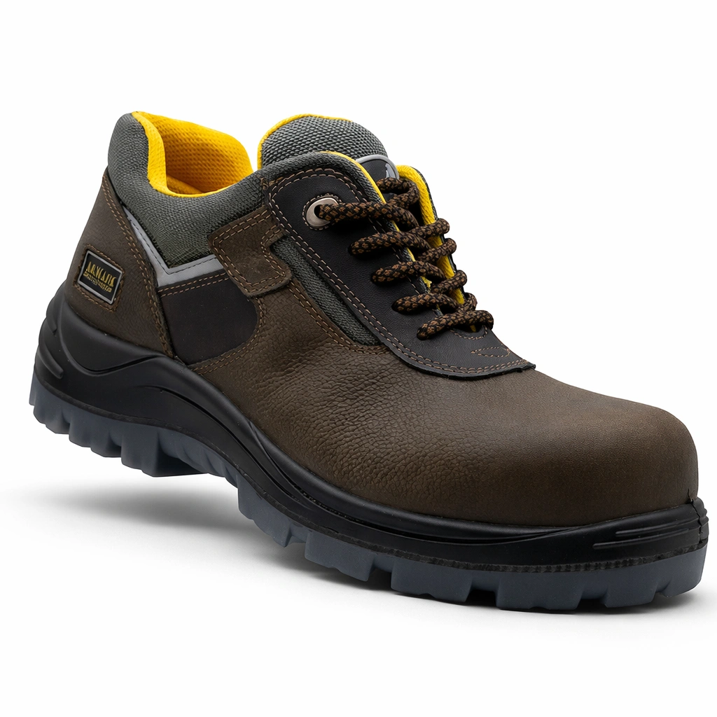 Calzado industrial modelo 6101 café marca Armada