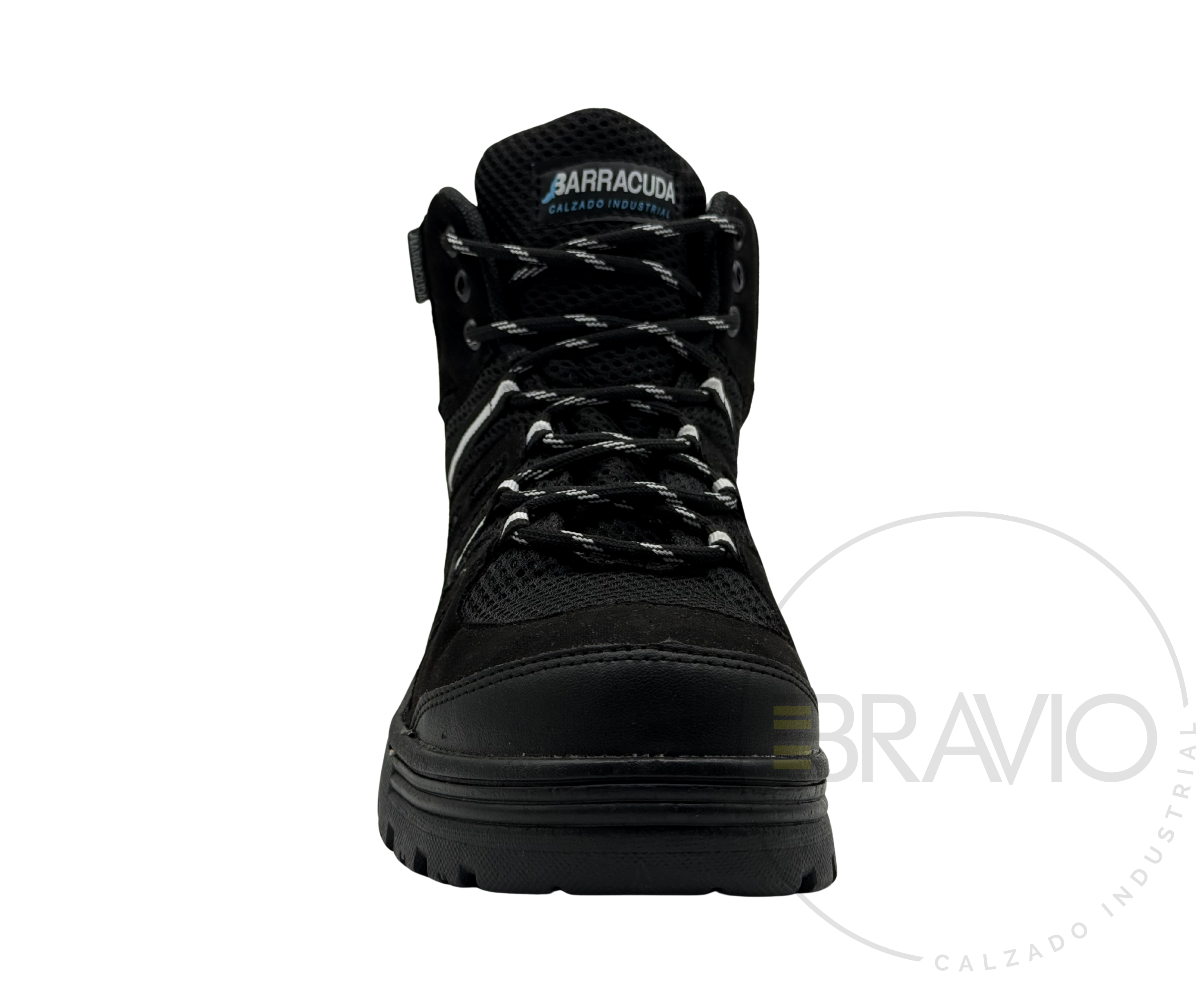 Tenis industrial modelo FOX botin negro marca Barracuda - Image 3