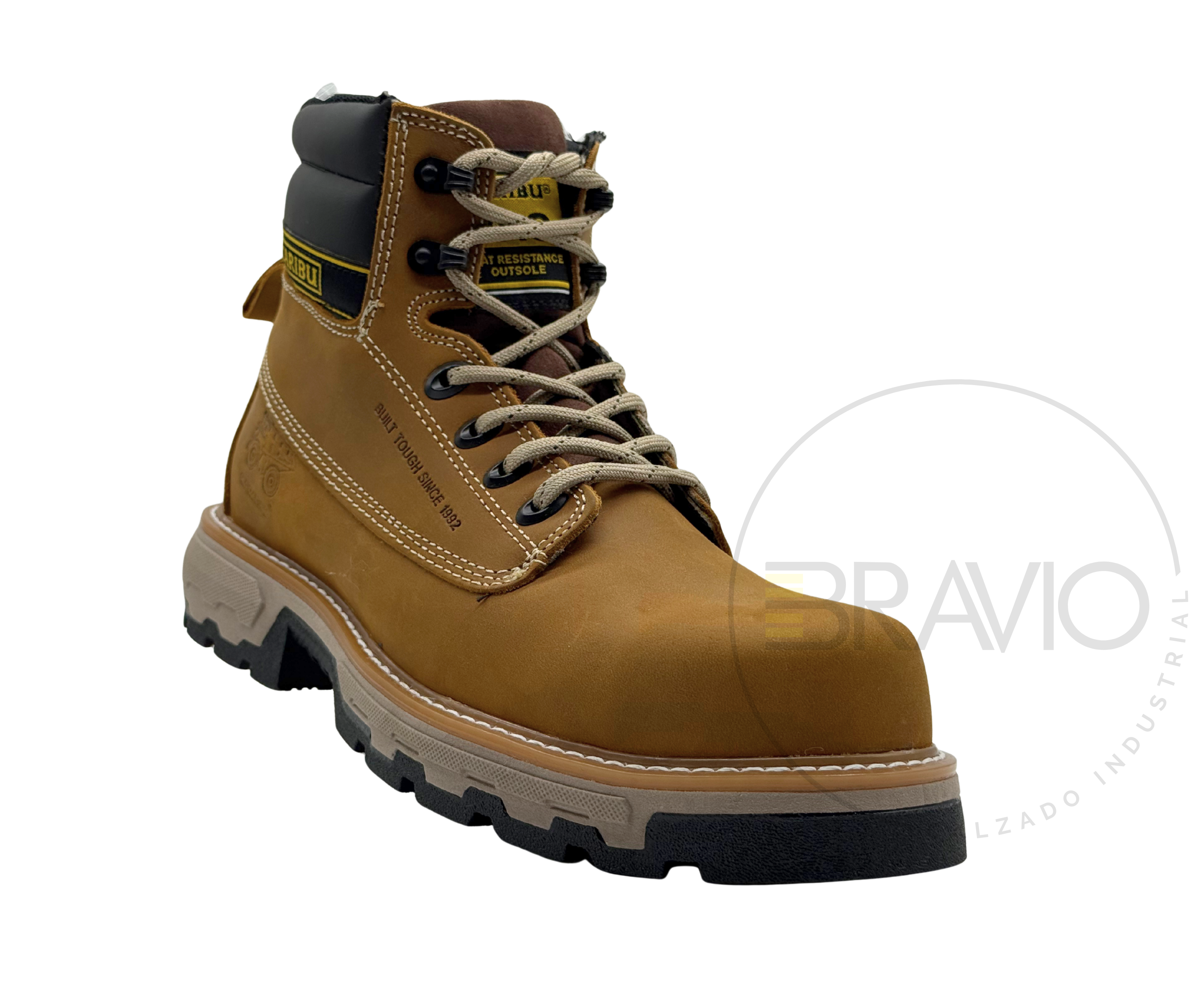 Calzado industrial modelo 976 miel marca Caribu